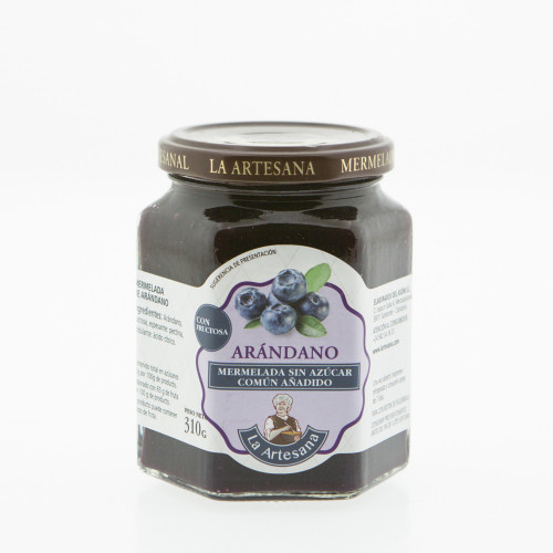 Mermelada de Arándano con fructosa 310g